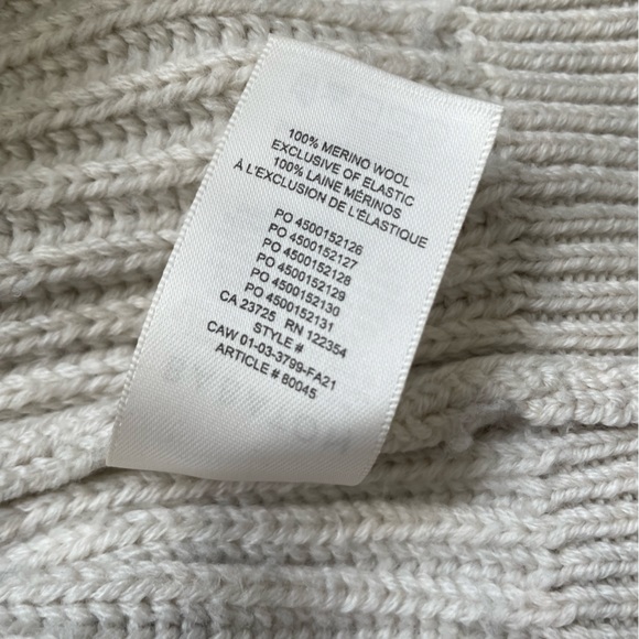 BABATON | Roger Sweater Merino Wool Grey Medium - Picture 6 of 14